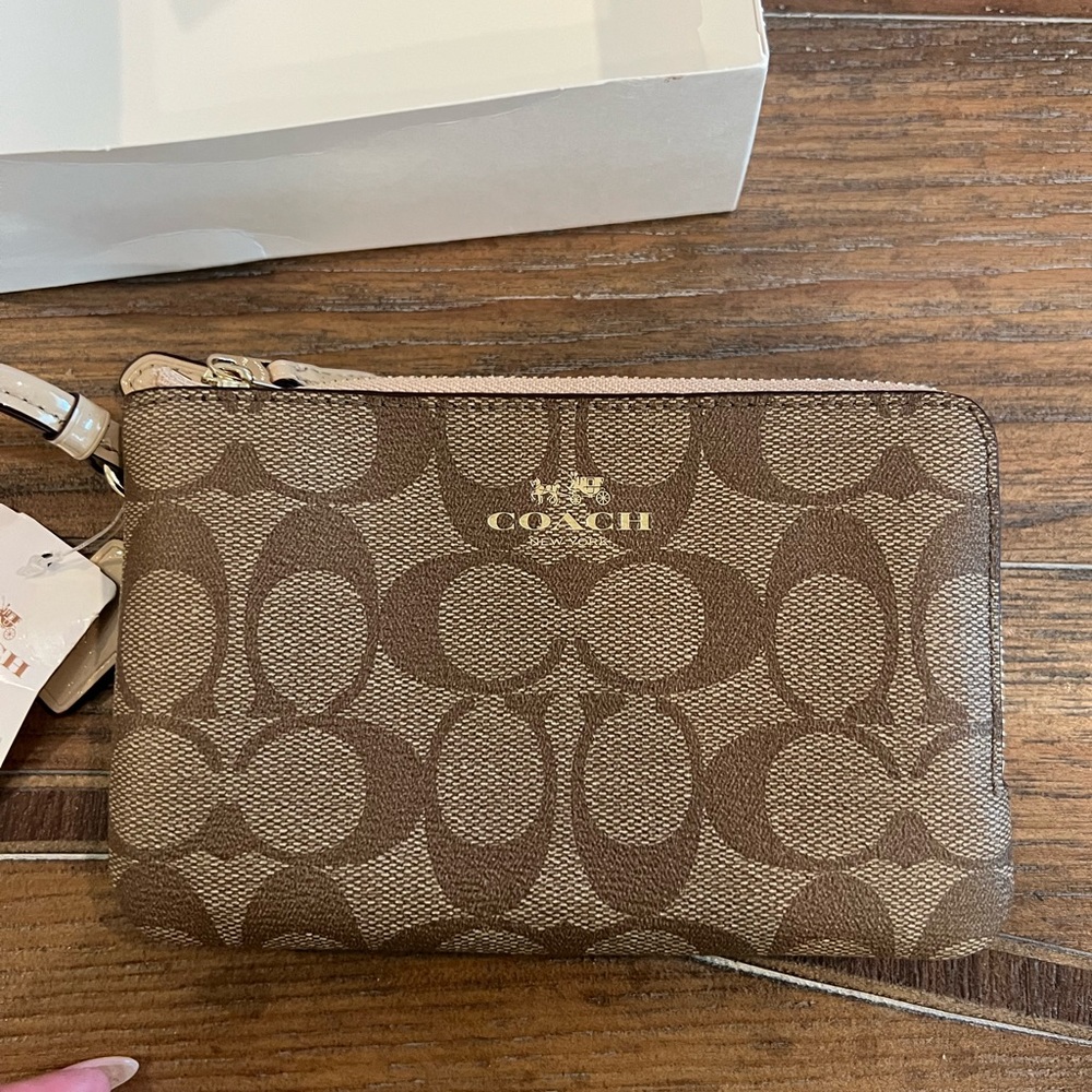 Coach Wrist Wallet. New with tags.